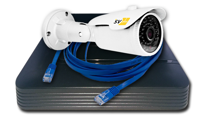 картинка IP-комплект системы видеонаблюдения SVIP-Kit101Poe от магазина ФОРТ СП